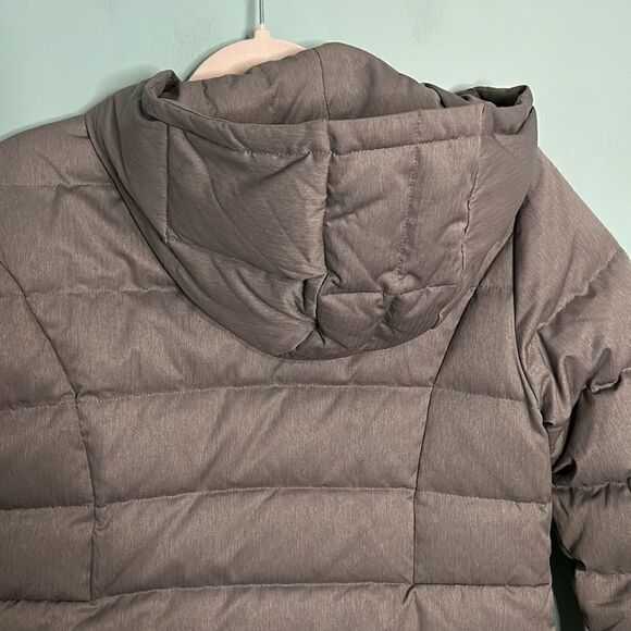 Garnet Hill Hooded Down Puffer Jacket - Picture 9 of 10